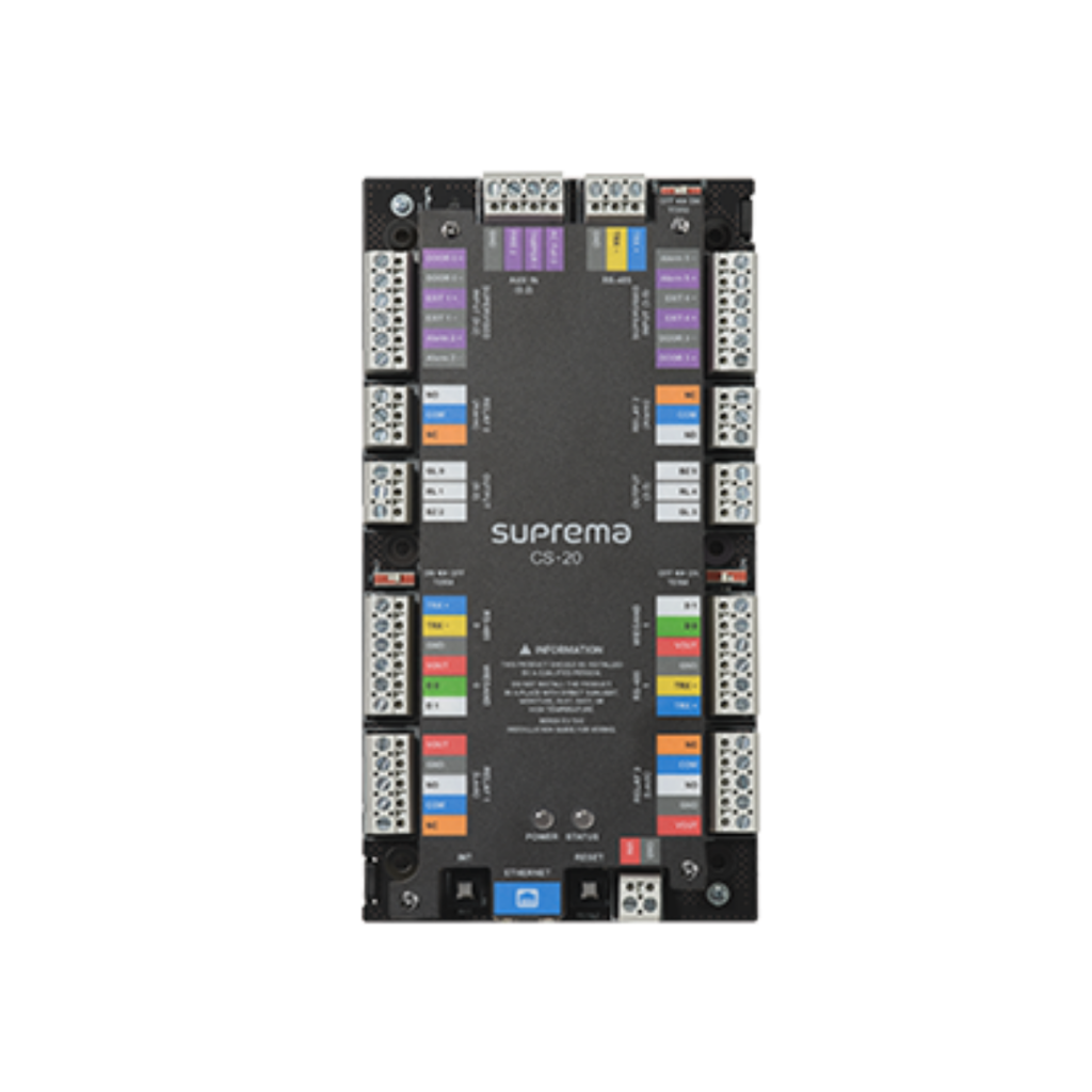 High-performance access control unit for scalable security systems.