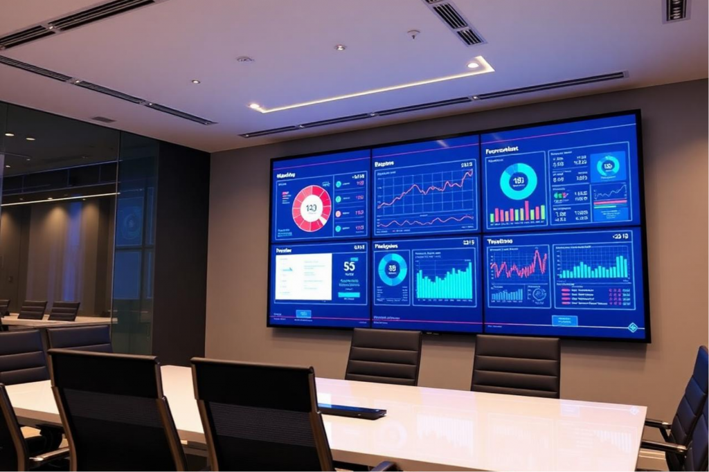 LED Display Solutions with ultra-fine pixel pitch and high resolution