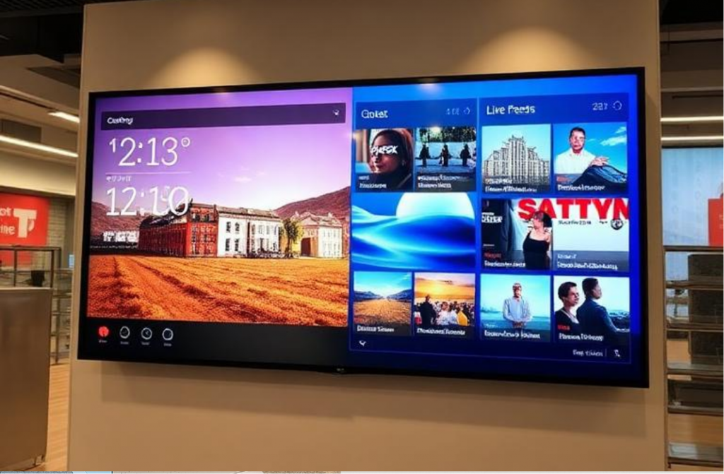 Multi-media support for Digital Signage