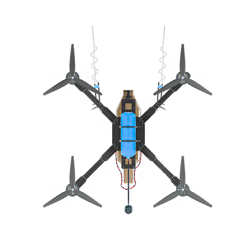 FPV Kamikaze UAV threat for APS Advanced Protection Systems detection